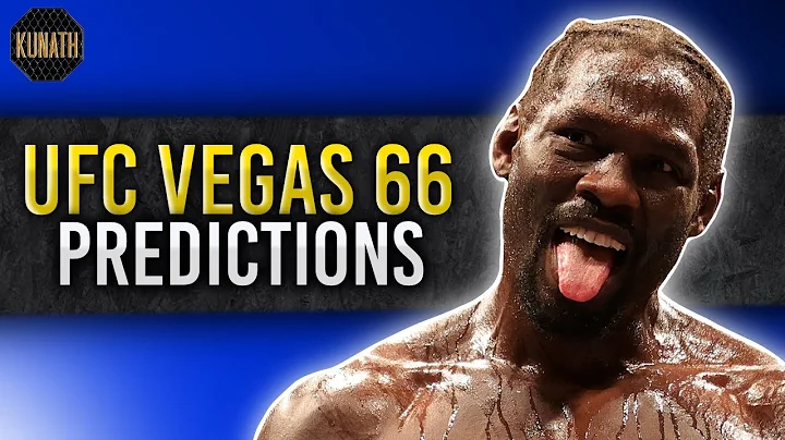 UFC VEGAS 66 PREDICTIONS | DRAFTKINGS MMA PICKS