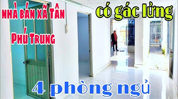 Nhà đất Củ Chi giá rẻ, giới thiệu bán căn nhà cấp 4, có 4 phòng ngủ, tại xã tân phú trung,