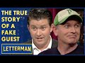 The True Story Of The Fake Dishwasher Pete | Letterman