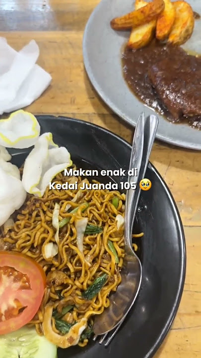 Semua aku lakukan demi makan enak di Kedai Juanda 105 ☺️ #kulinerbekasi #bekasi #kedaijuanda105