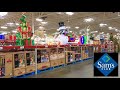 SAM'S CLUB CHRISTMAS TREES DECORATIONS ORNAMENTS DECOR SHOP WITH ME SHOPPING STORE WALK THROUGH