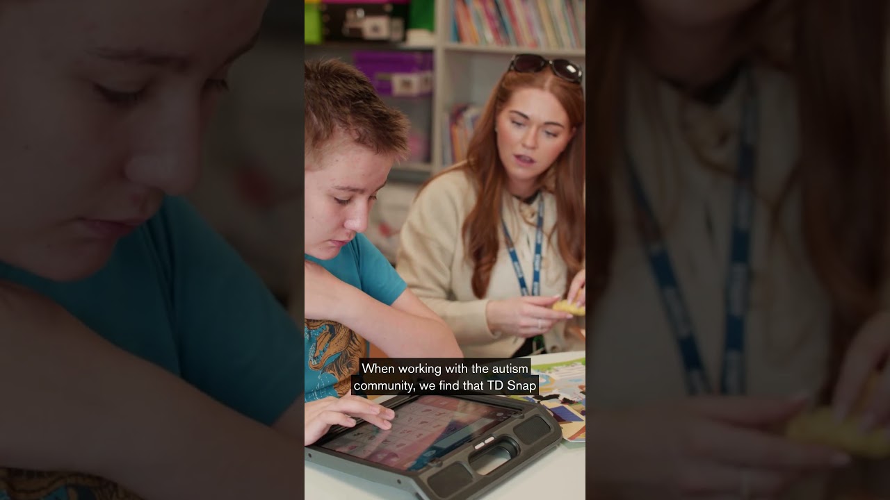 Learn how TD Snap AAC app supports special education