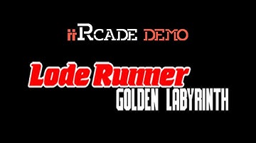 iiRcade DEMO - Lode Runner III - The Golden Labyrinth