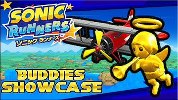 Sonic Runners [Android / Version 1.1.1t] - RC Tornado & Golden Angel Buddy Showcase