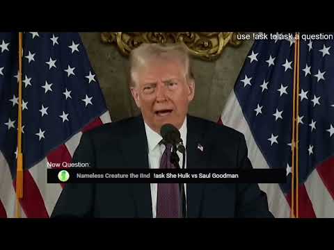 AI Trump Question - She-Hulk vs Saul Goodman AI Trump Question - She-Hulk vs Saul Goodman
