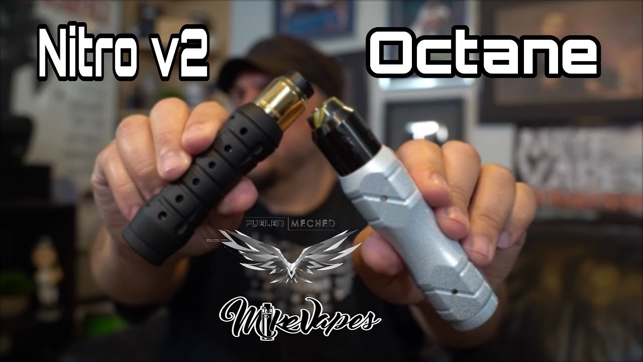 sub ohm tank vs rda Nitro v2 & Octane 21700 Mechs By Fueled Meched - Made In Mexico