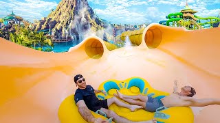 A Day At Florida's BEST Water Park: Universal's Volcano Bay! POV Of ALL The Slides, Premium Seats