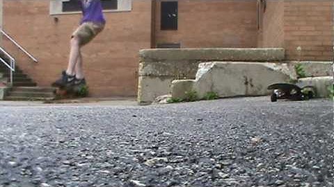 Pop Shuv off Loading Dock