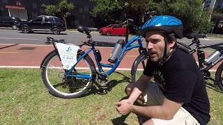 MOSTRANDO AS BICICLETAS ELÉTRICAS (ELECTRIC BIKE) DA E-MOVING | TEST DRIVE ONBOARD GOPRO