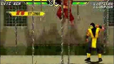 Evil Ken vs. Sub-Zero & Scorpion