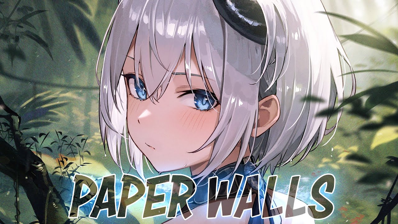 Nightcore - Paper Walls (Lyrics)
