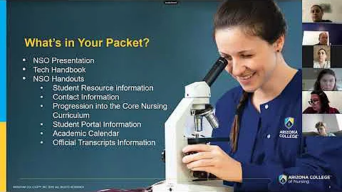 Arizona College of Nursing New Student Orientation 8/26/21