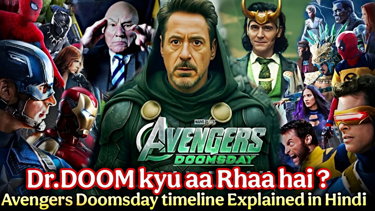 Avengers Doomsday Story & Plot Explained in Hindi 🔥 || What Dr.Doom want ? | Kyu aa rha hai Dr.Doom🤯