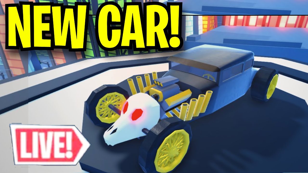 NEW JAILBREAK CAR AND ROBBERY HYPE! Roblox Jailbreak Live! - Benny ...