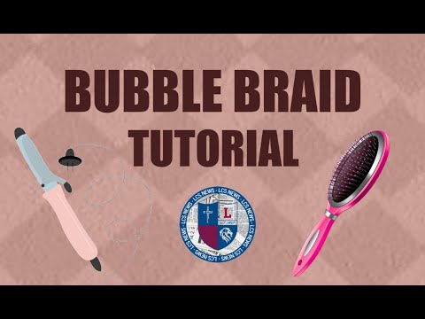 BUBBLE BRAID TUTORIAL 🎀 | LCS News