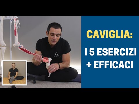 Video: 5 Esercizi Per Rafforzare La Caviglia