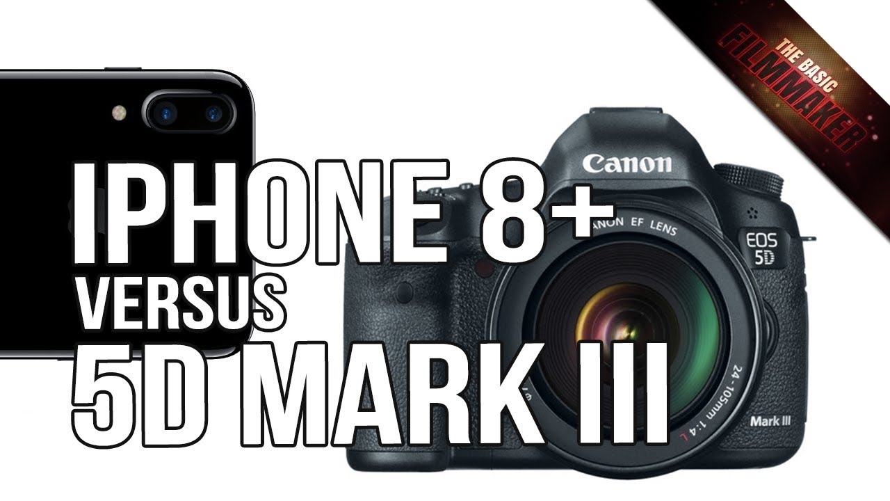 ⁣iPhone 8 Plus vs Canon 5D Mark III Camera