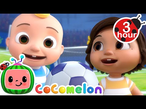 Soccer Song (CoComelon 2024) ⚽ CoComelon Nursery Rhymes and Kids Songs | 3 HOURS | After School Club