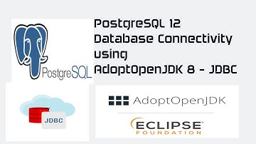 How to connect to PostgreSQL 12 using PostgreSQL JDBC Driver with AdoptOpenJDK 8