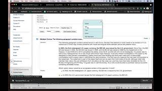 Editing a Test in Blackboard Faculty