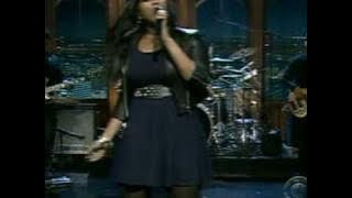 JAZMINE SULLIVAN BUST YOUR WINDOWS LIVE ON CRAIG FERGUSON