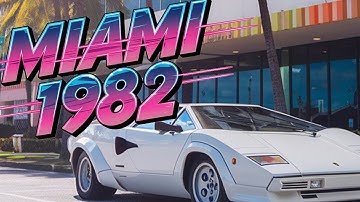 M I A M I 1982 //Synthwave, Dreamwave, Vaporwave, Chillsynth