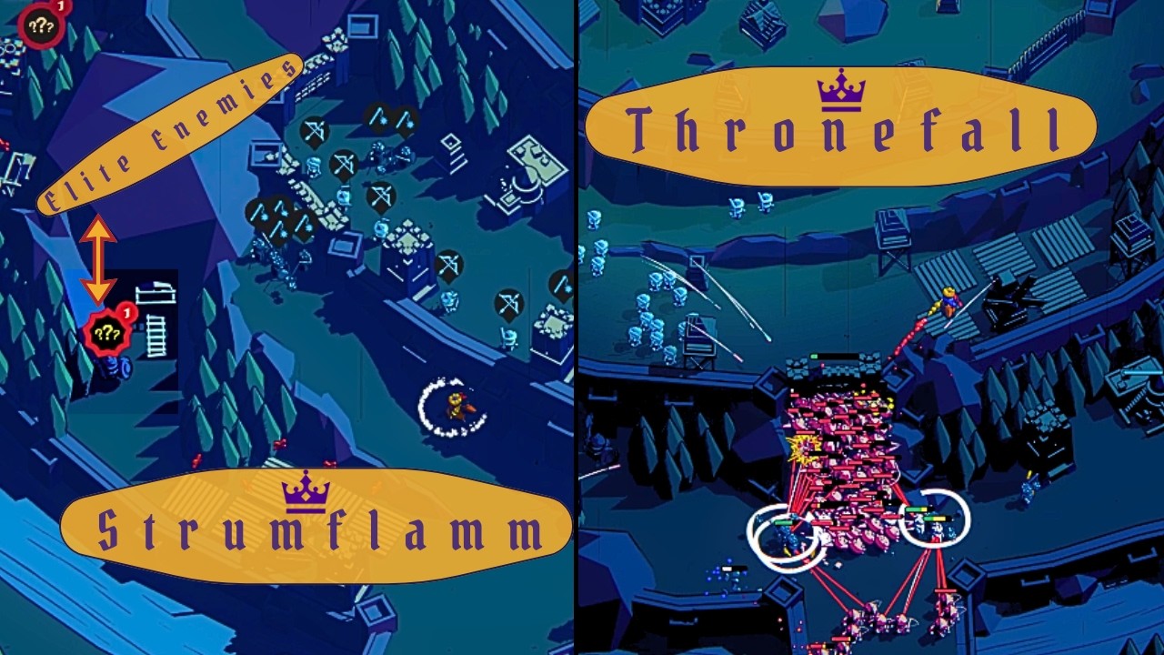 Sturmflamm's Elites vs the Blood Wand | Thronefall Lvl 6