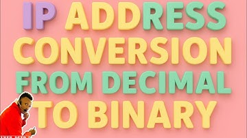 The Magic Behind IP Addresses | Decimal to Binary Conversion. Well Explained by Sir_Magic