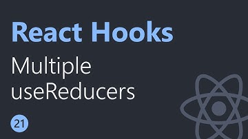 React Hooks Tutorial - 21 - Multiple useReducers