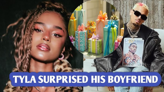 So Sweet! Tyla Surprised Her Boyfriend Chris Brown with an Expensive Gift  Today – You Won't Believe. - YouTube
