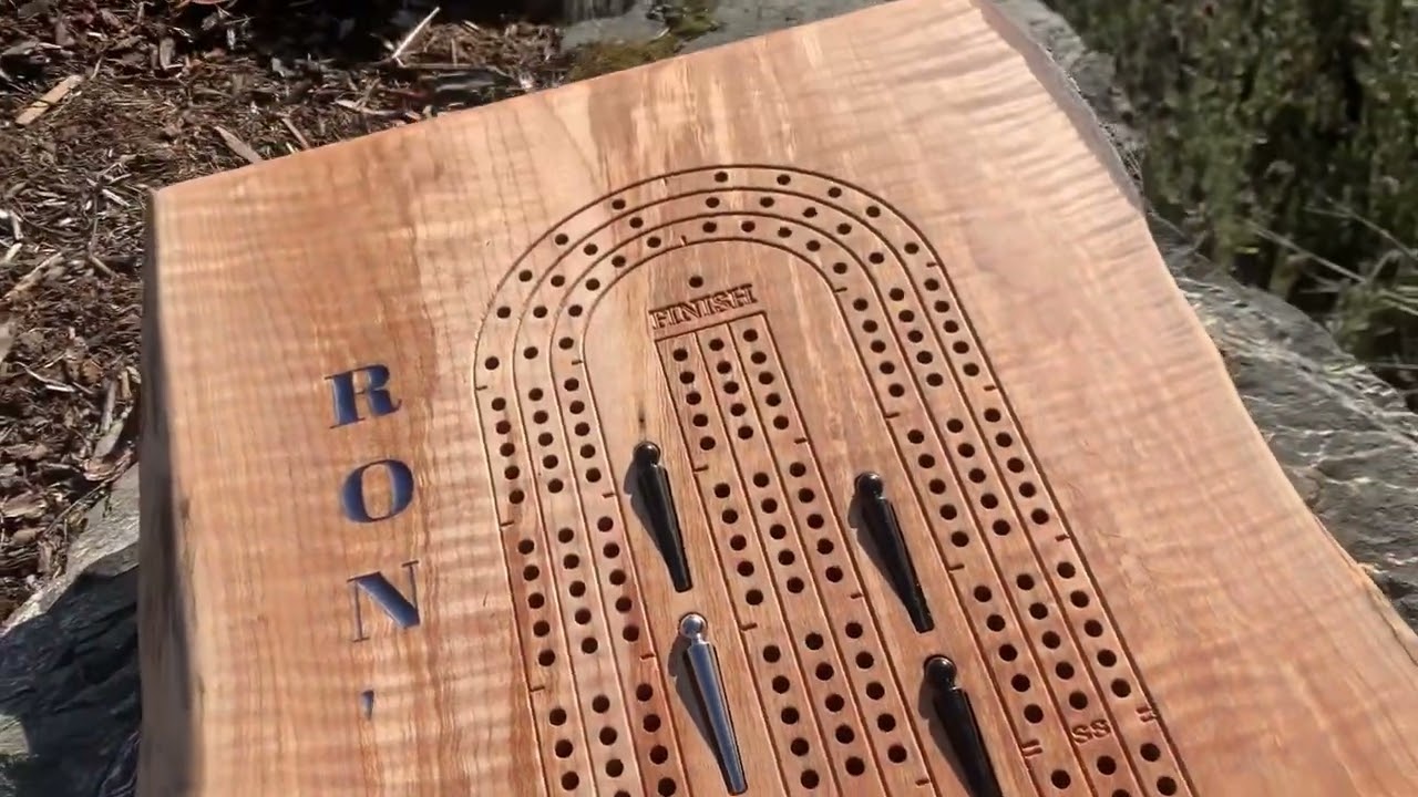 25+ Crib boards - Live Edge, waterfall & Epoxy designs, by B-RadDesigns