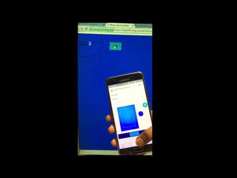 morse code demostration