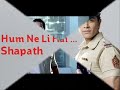 Shapath (super cops Vs super villains) full team video song in full hd form Life ok