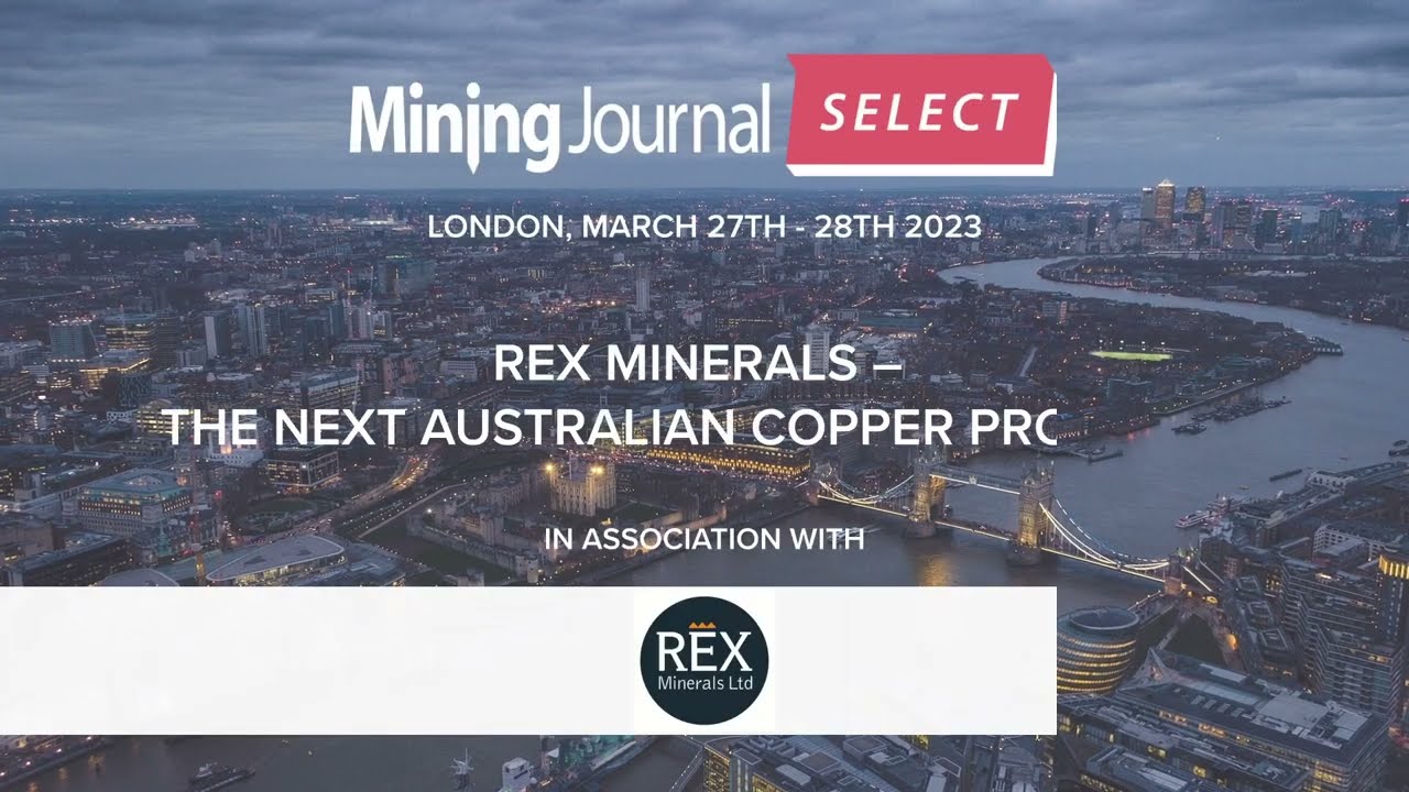 Rex Minerals Ltd Executive General Peter Bird Presentation to Mining Journal 27/03/2023 - YouTube