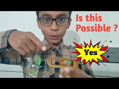 can you make wooden Keychain ! "impossible" Ball in wooden block Keychain! Diy wood Keychain athome