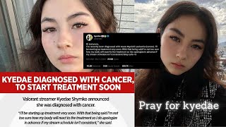 Kyedae reveals heartbreaking cancer diagnosis to fans 🥺😢 Pray for Kyedae