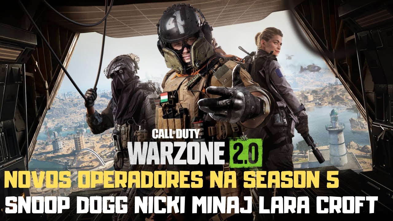 Lara Croft e Snoop Dogg chegarão ao Call of Duty: Modern Warfare