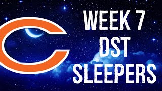 Defense/ DST Sleepers Week 7 Fantasy Football