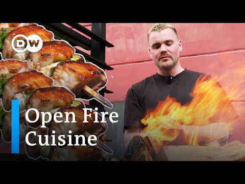 Cooking A 8 Course-Meal Over Open Fire