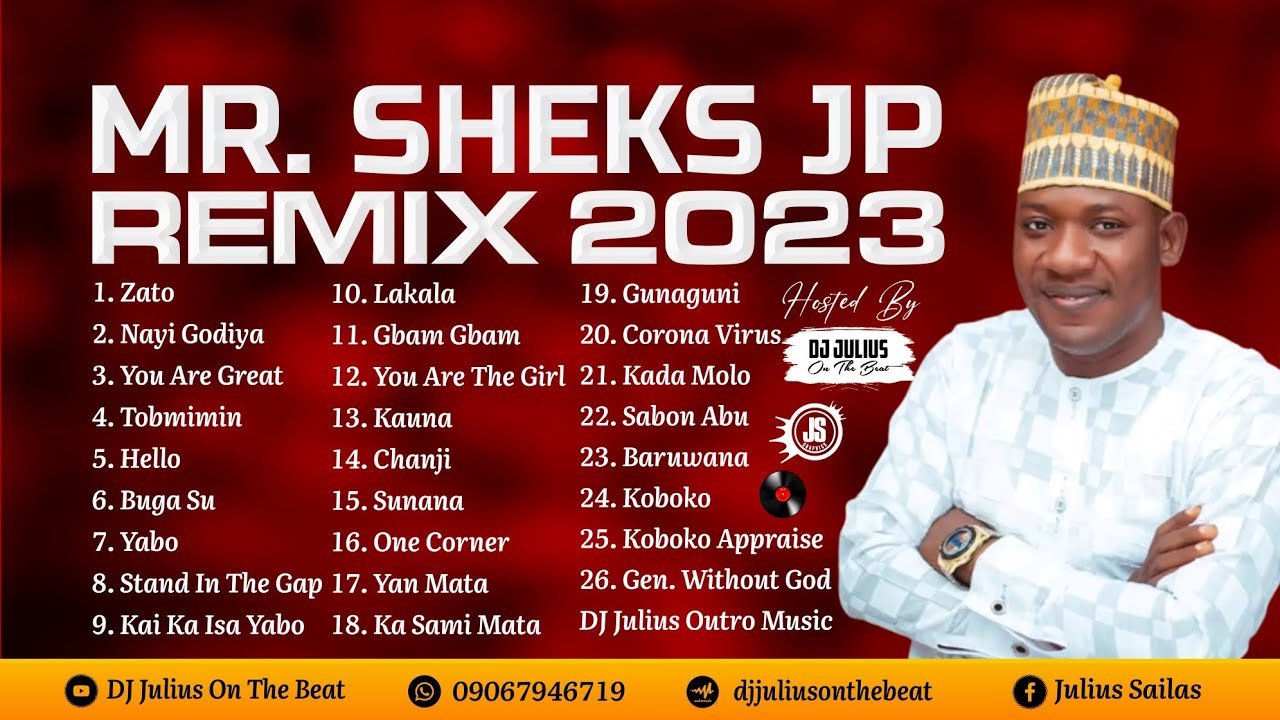 DJ Julius Mr. Sheks JP Musa Mix 2023 Vol. 2 {09067946719} Hausa Gospel