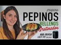 Cómo hacer PEPINOS RELLENOS de atún en la #AirFryer | Receta Fácil | Caiguas o Achochas rellenas