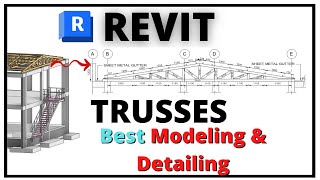 How to model and details trusses in RevitRevit truss detailing tutorial.