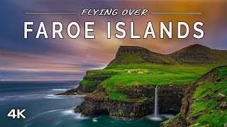 Flying over Faroe Islands: 1 HOUR of Nature Scenery with Ambient Music (4K UHD Drone Film) screenshot 2