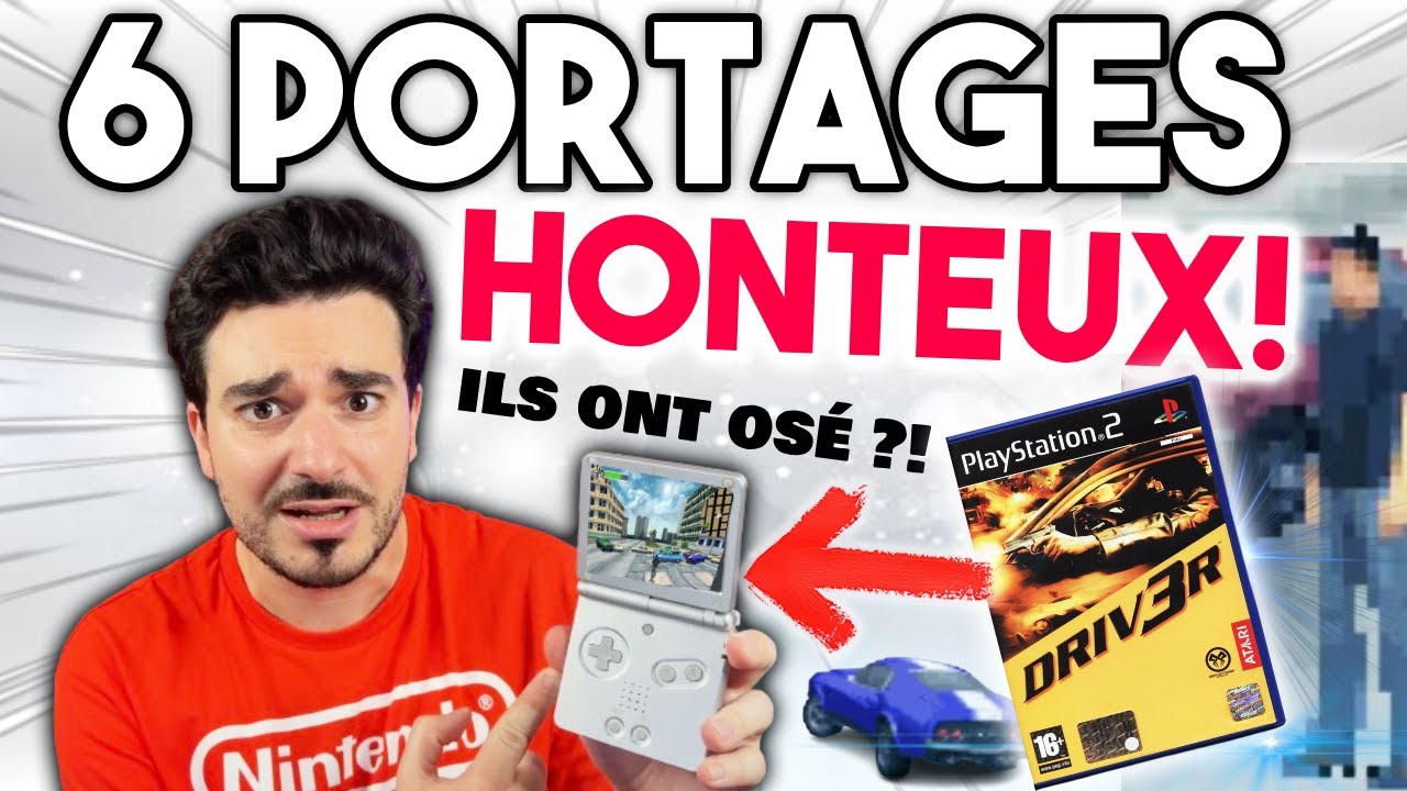 6 PORTAGES FOIREUX de jeux vidéo !