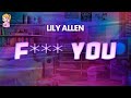 Lily Allen F You Lyrics