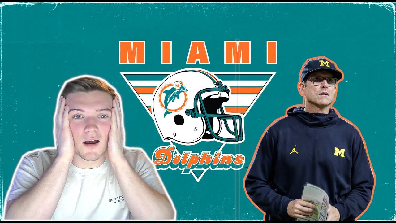 Could Jim Harbaugh End Up Coaching the Miami Dolphins?!