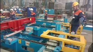 Aluminum ingot casting machine export