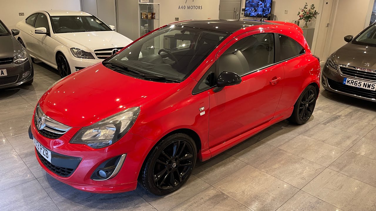Vauxhall Corsa 1.2 Ltd Edition - YouTube