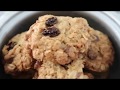 RECETTE EXPRESS COOKIES FLOCONS D&#39;AVOINE ET CHOCOLAT