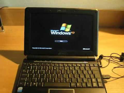 How To Install Windows Xp On An Asus Eee Pc Using A Usb Drive